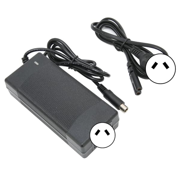 42V 2A DC 5525mm hunn strømadapter strømforsyningslader intelligent sikker lading 100‑240V AU-plugg