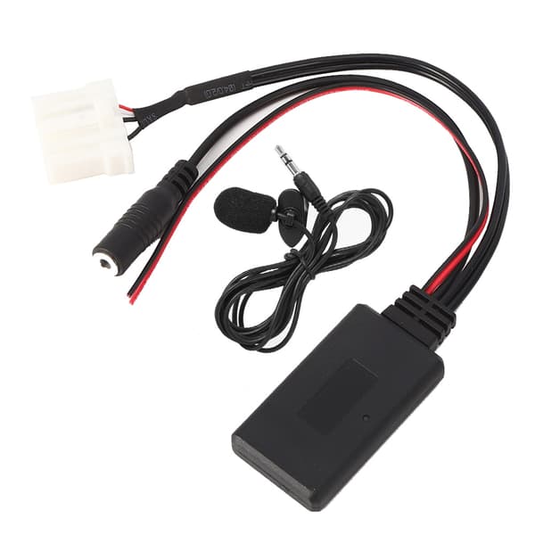 AUX-in Kabeladapter Bil Bluetooth 5.0 Mikrofon Passar för Mazda 2 3 5 6 RX8