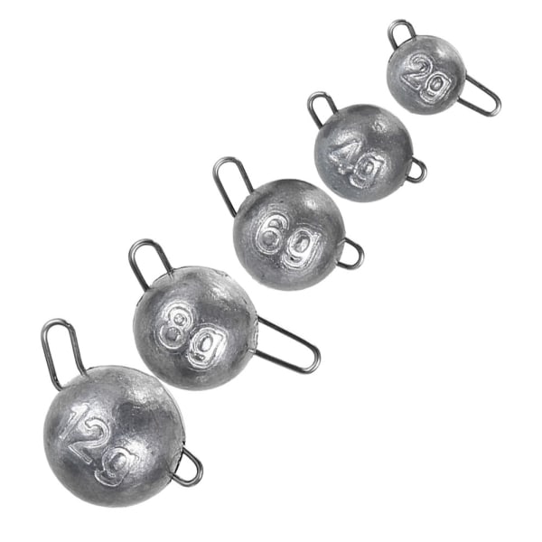 Fishing Cheburashka blysæt 26 stykker (12g * 3 + 8g * 4 + 6g * 5 + 4g * 6 + 2g * 8 ) med æske