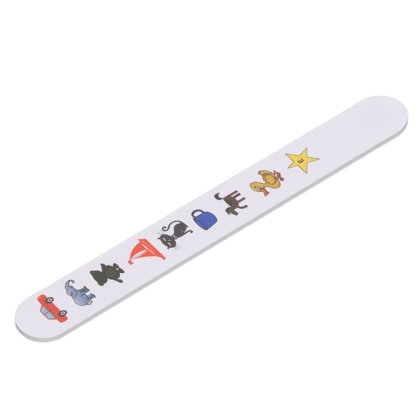Fixation Stick Vision Tester Profesjonell Kids Bright Color Cartoon Pattern Vision Optometri Test Card