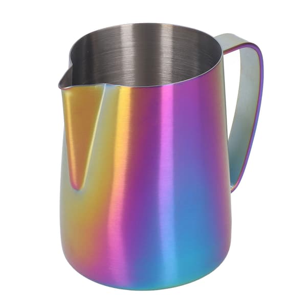 650 ml 22 oz mælkeskummerkande i rustfrit stål, farverig kaffedampekande