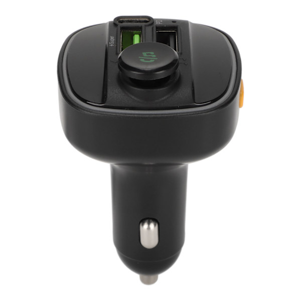 Bluetooth bilmusikadapter oplader farverige lys spændingsdetektering automatisk slukning hukommelsesfunktion billader C22