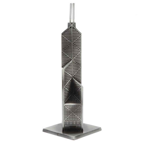 World Famous Architecture Bank of China Tower Model Boligindretning Ornamenter Desktop Decor