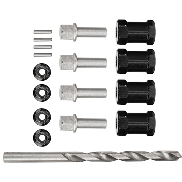 RC forlengelses- og utvidelseskobling med 5,5 mm bor for SCX10/TRX4 1/10 RC-bil 20 mm