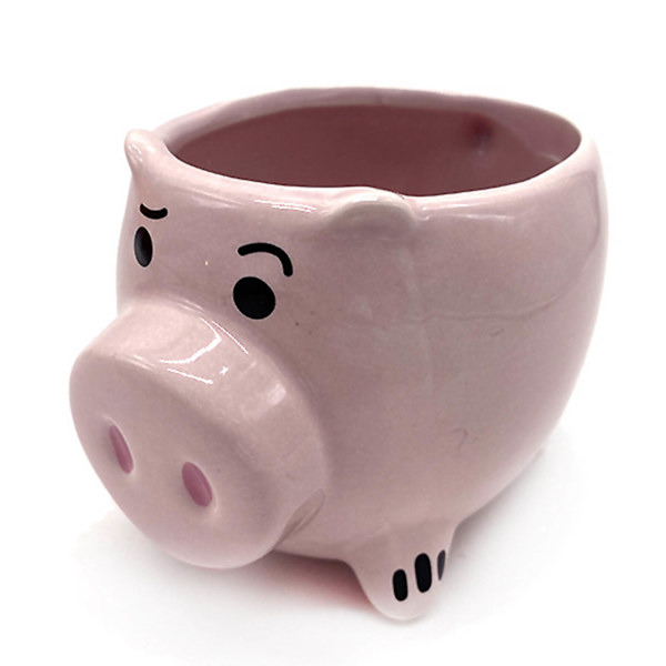 3D Gris Kop Kaffe Krus Nyhed Pink Sød Gris Keramisk Kaffe Te Krus Sjov Porcelæn Vand Kop til Hjem Indendørs