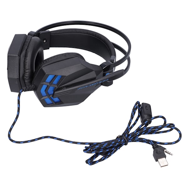 Gaming Headset Belyst Gaming Headset med Støjreducerende Mikrofon til PS4