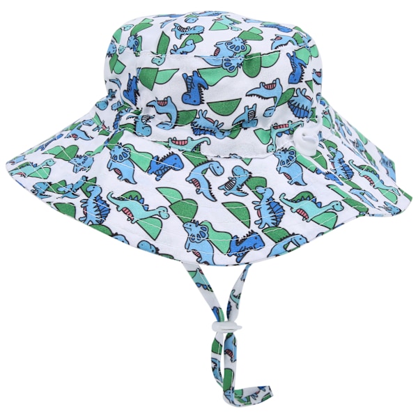 Hurtigtørrende spandhat unisex baby dreng pige udendørs justerbar strand cap spandhat2# S