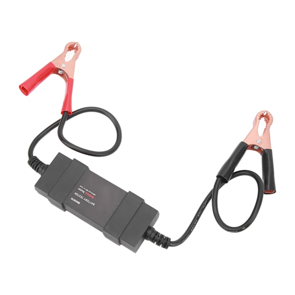 Bilbatteritester 6V til 18V Svart Batterilaster Tester Lading Start System Tester for Alle 12V Bilbatterier
