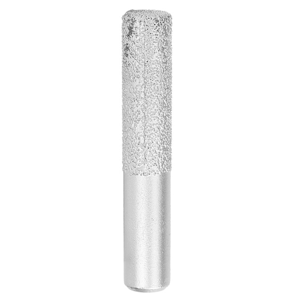 Juotettu timanttijyrsin, hopea, suoravarsi jyrsin 12,7 mm Gong-koneelle
