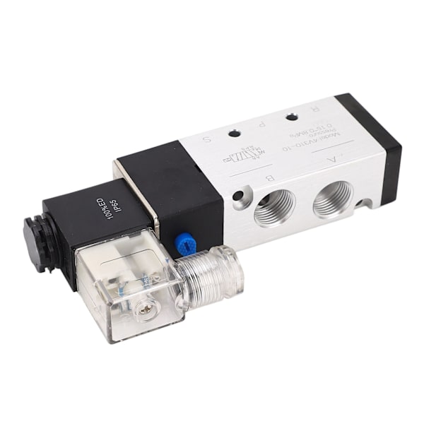 Pneumatisk magnetventil i aluminiumlegering med snabb respons och anti-störning, 2-läges 5-vägs magnetventil för automation AC220V