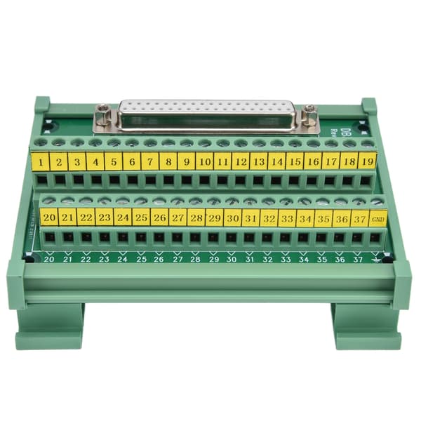 Terminal Board Adapter Plate Connector Module PCB Breakout Female DC 60V DB37‑M7