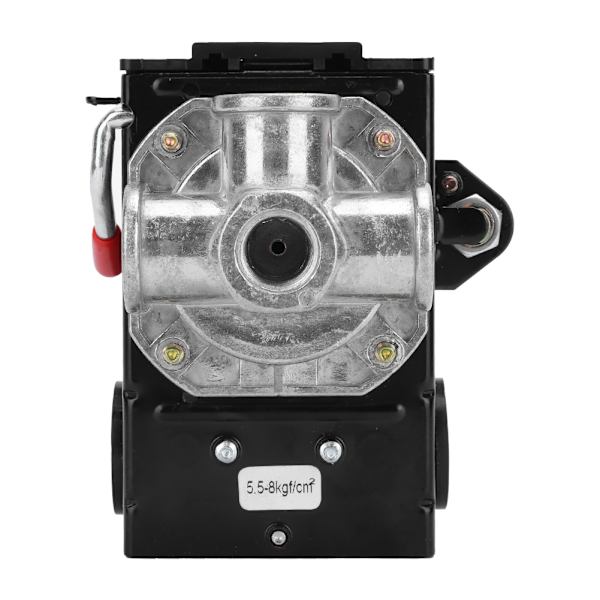 4-huls automatisk trykafbryderkontrolventil G1/4" 75~120psi 220V til luftkompressor