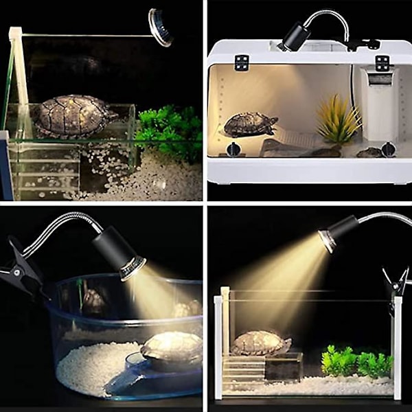 E27-kanta Terrarium Sammakko ja Matelija Lämpölampun Pidike Kiinnike, (1 kpl)