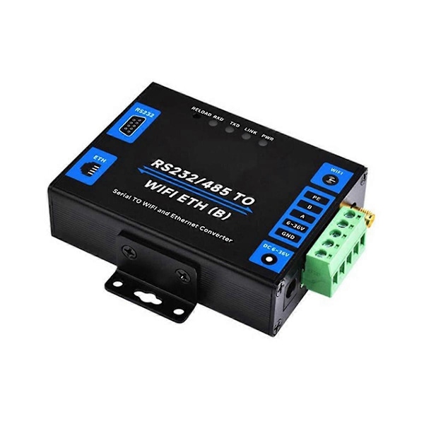 Seriel Server RS232/485 til WiFi Almindelig Netværksport B33