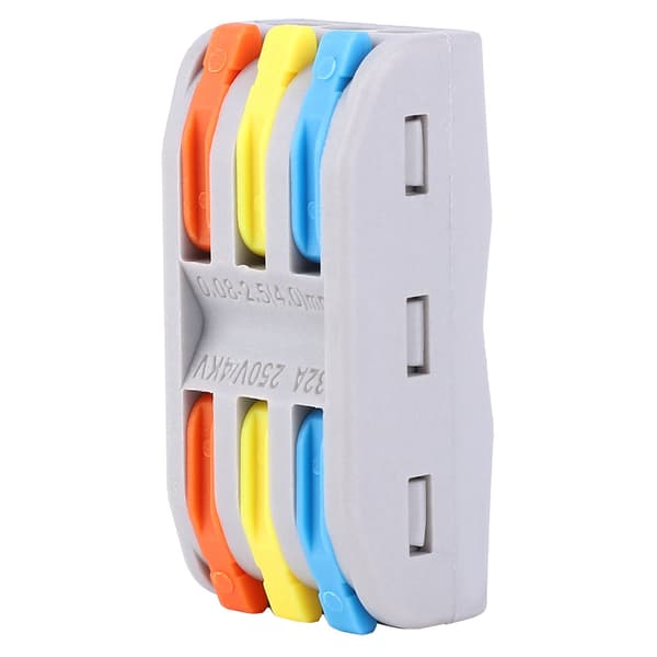 20 STK 11~28AWG PCT-2-3 Elektrisk Kabel Hurtig Ledningsforbindelse Leder Terminalblok