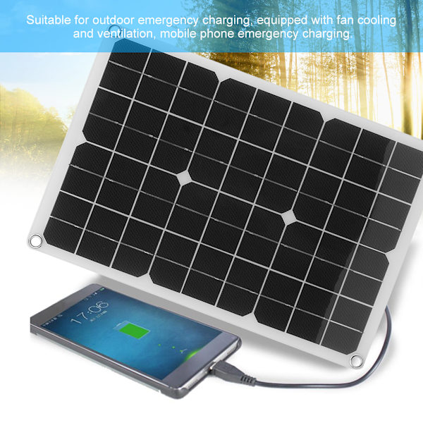 20 W 30 W joustava power auton akun lataus USB DC5521 kaksoislähtö aurinkopaneeli