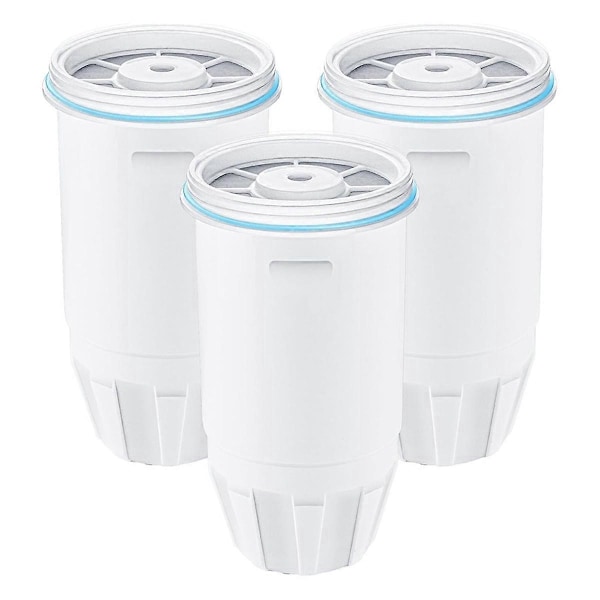 3-pack Vattenfilter Ersättning för Zero ZR-001, ZR-003 ZR-004