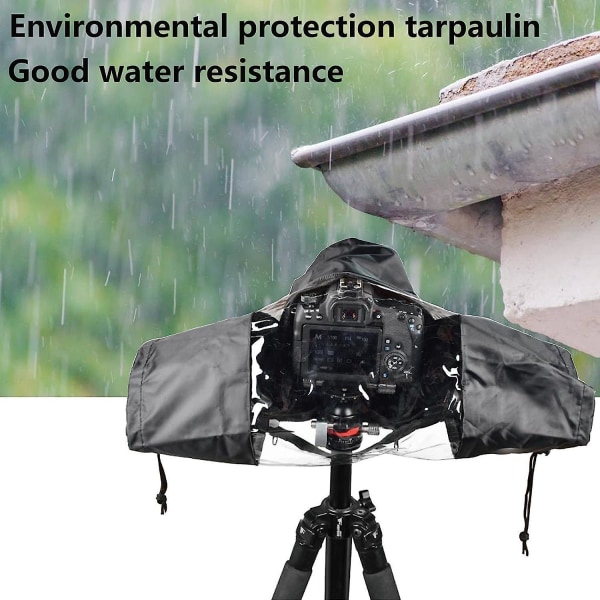 Fotografikamera regnslag til DSLR og andre kameraer