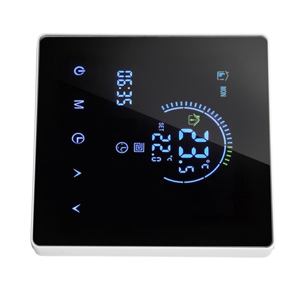 3500W Maximal Temperaturregulator 5‑60℃ Inställning LCD Digital Fjärrkontroll APP Styrning Termostat för Tuya AC90V‑240V Normal Typ