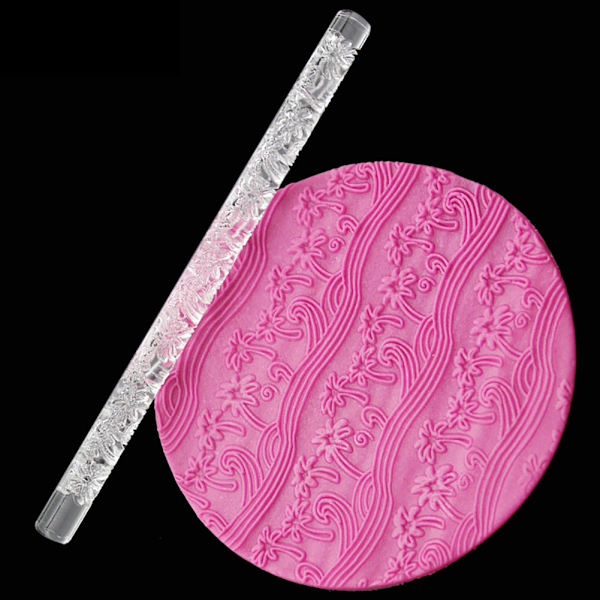 Kavel av hög kvalitet akryl kavel deg kavel fondant plasticine rulle DIY kaka 23#