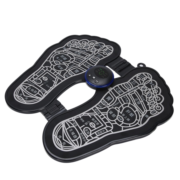 Husholdnings EMS Puls Fod Massage Pad Muskel Smerte Relief Fysioterapi Fod Massager Charging Type