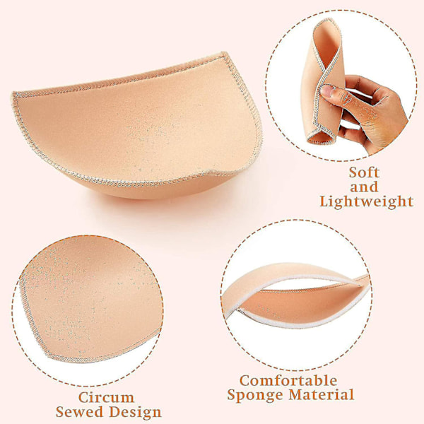 Triangle Sports BH-innlegg for kvinner Push Up (18 par) Ccup