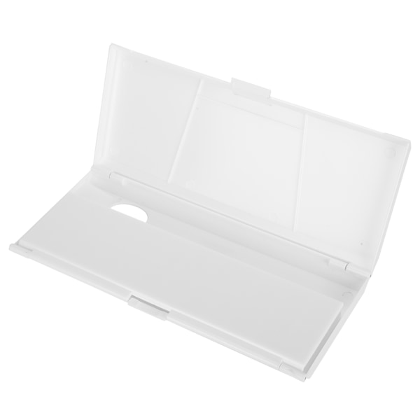 Måla Palett Box Akvarell Akryl Gouache Vikning Håll våt 24 Grids Paint Tool