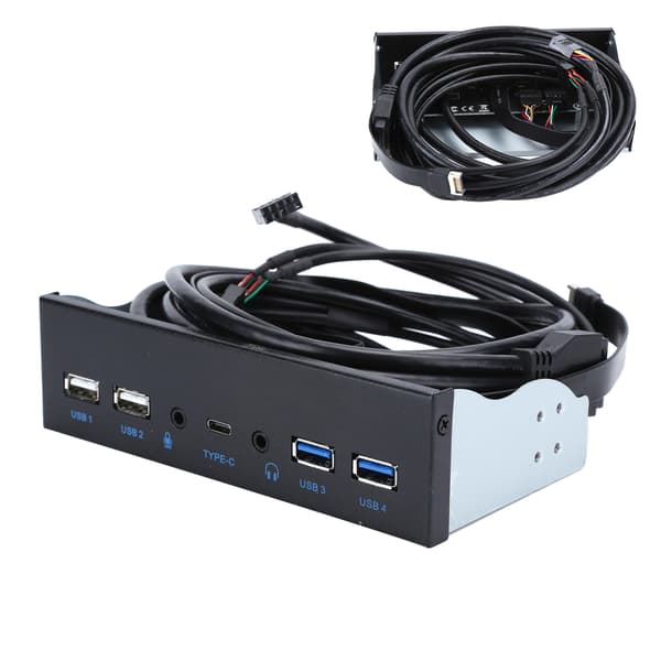 2 porte USB 3.0 + 2 porte USB 2.0 High Definition Audio Interface til computer