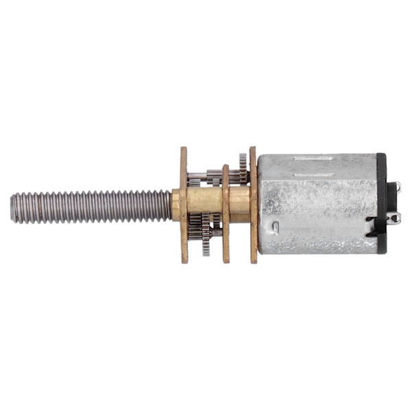 DC6V-vaihdemoottori 90 kierrosta minuutissa, korkea vääntömomentti, M4x20mm kierteinen lähtöakseli, nopeuden alennus roboteille