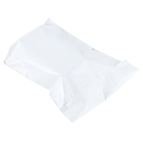 100 stk tykke polyetylen vanntette selvforseglende logistikkleveringsposer (17x29cm)