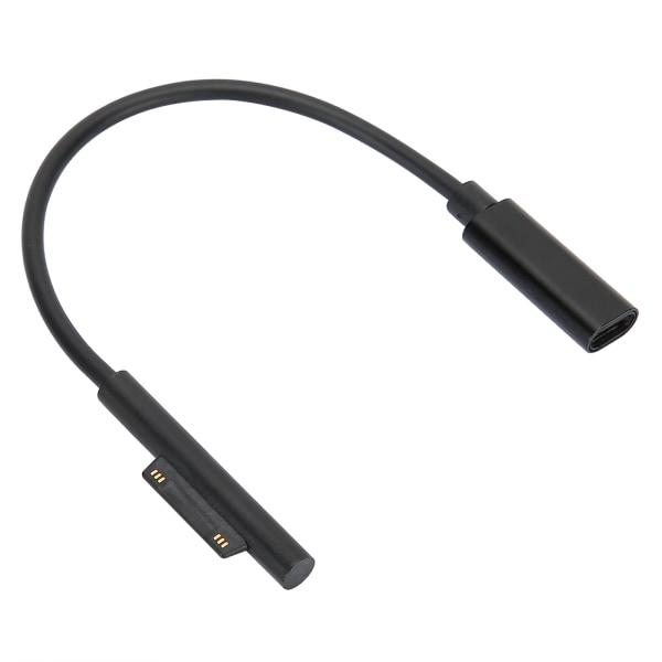 PC-snabbladdningskabel Typ-C hona för Microsoft surfacePro 3/4/5/ Pro6-kabel