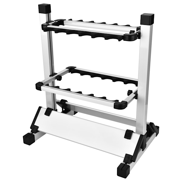 Lättviktsfiskespöhållare Stativ Organizer Rack För 12 Spön