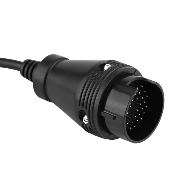 38-pin til 16-pin OBD2 adapterkabel til Iveco lastbil