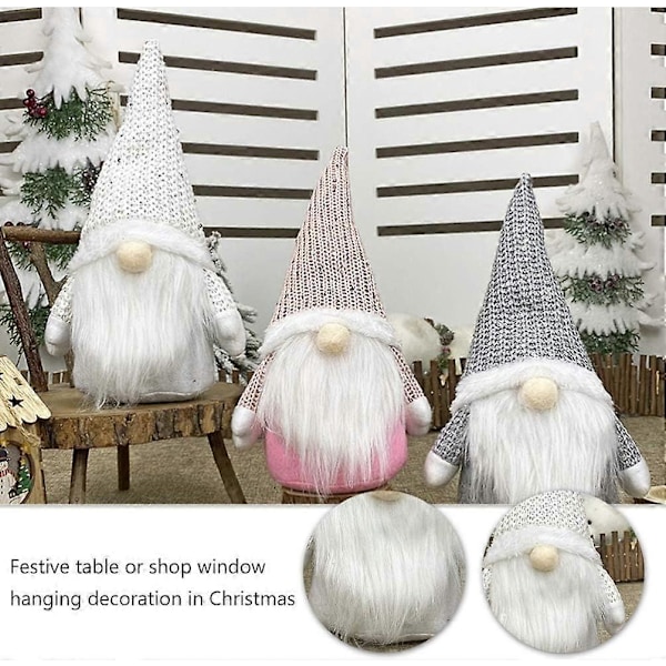 Joulukangas Santa Koriste Skandinaavinen Ruotsalainen Joulupukki Figuri Tonttunukke Joulukoriste