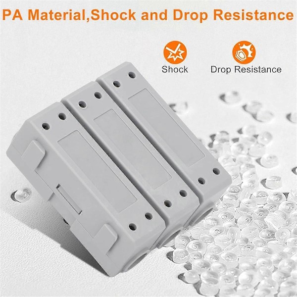 10 st 6 AWG Kabelkontaktmutter-kit, 80A Snabbkopplingsplint