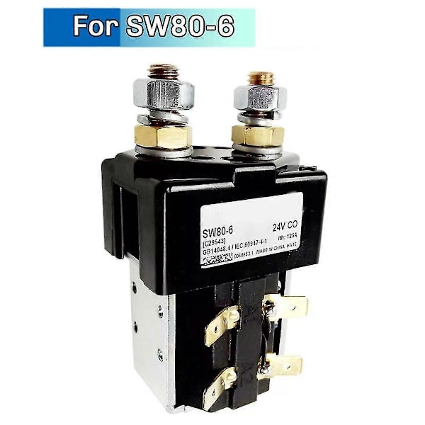SW80-6, 7915692512, B2SW11 24V Kontaktor Solenoid Relébryter kompatibel med Albright