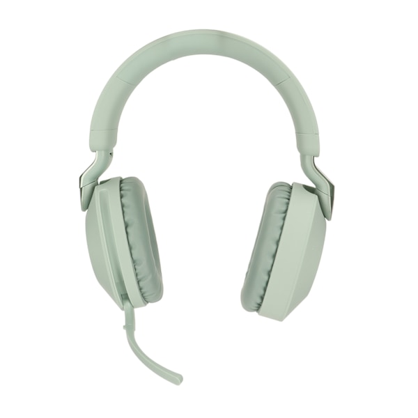 Vikbart Bluetooth-spelheadset Typ C-gränssnitt Trådlöst Bluetooth 5.1 Trådbundet Dubbelläges Stereoheadset med Mikrofon Grön