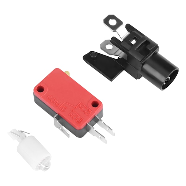 100 mm massiv arkadeknapp med LED-konveksitetskonsollerstatning (hvit)