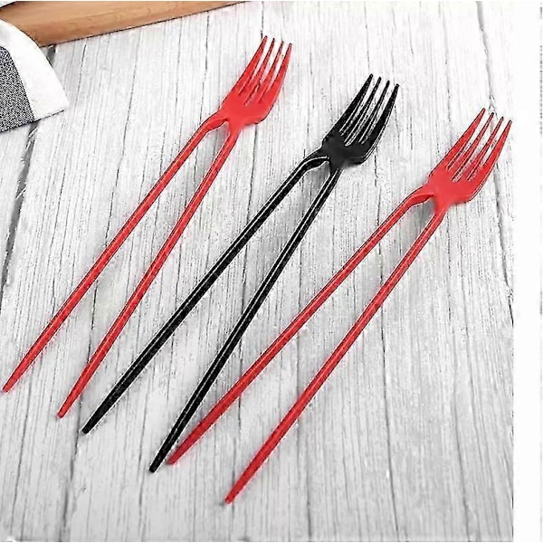 10 stk. Gaffel-Pinde i Ét, Chork 24 stk. Pakke Gaffel-Pinde Combo SORT 5 stk.