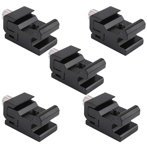 5 st Kamerametall Kallsko Blixtskofäste Adapter