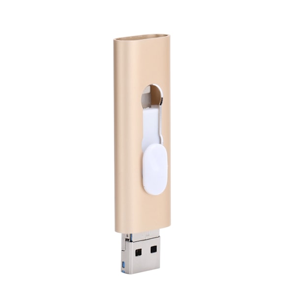 32 GB Thumb Push Flash-stasjon USB-minnepinne Ekstern lagring OTG U-disk for IOS/OS X