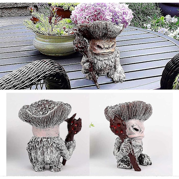 Havenisser, Fe-have Resin Monster Statue, Nisser Statue, Resin Havefigur