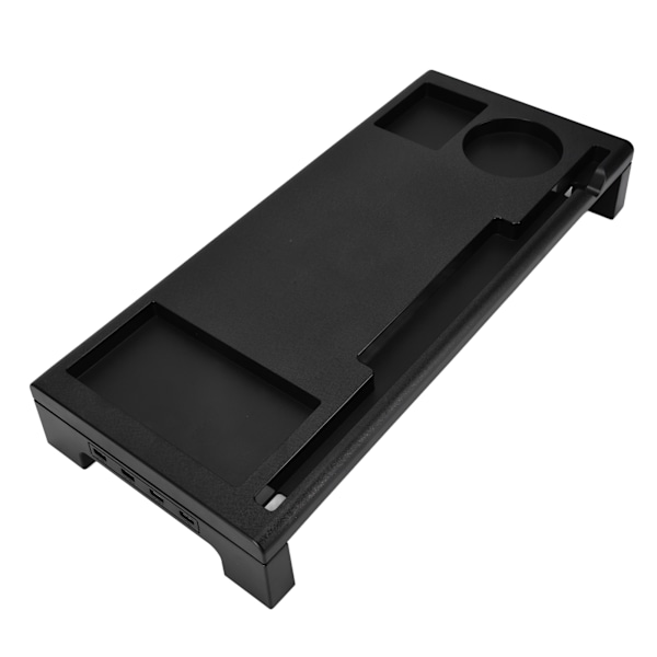 Monitor Stand Riser USB Computer Desk Stand Desk Storage Organizer Laptop Computer Bracket til kontorstudie