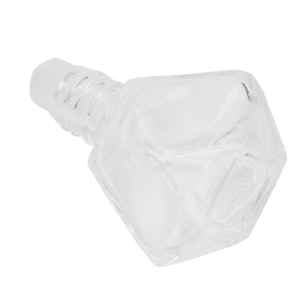Rollon påfyllbar parfymeflaske tomme aromaterapi rollerflasker for essensielle oljer 8ml (svart lokk)
