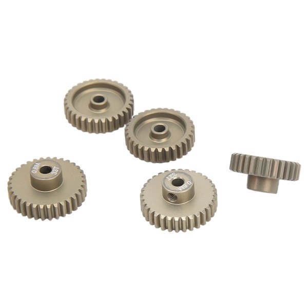 M0.6 Modul 3.175mm Bländaröppning Drev Reductionsväxlar Aluminiumlegering Drev Motorväxel 29T 30T 31T 32T 33T Reductionsväxel