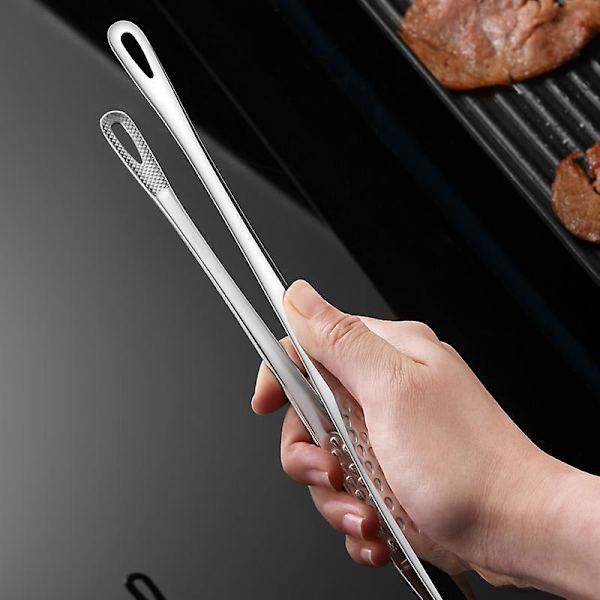 Koreanska Japanska BBQ-Tänger - Rostfritt Stål Grillkökstänger (3 stycken)