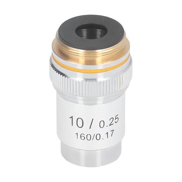 195 Akromatisk objektivlinse 10X Forstørrelse Højtydende mikroskoplæse 20,2 mm interface