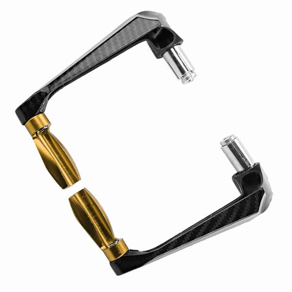 7/8 tums universal motorcykelstyre bromsskydd i aluminiumlegering (guld)