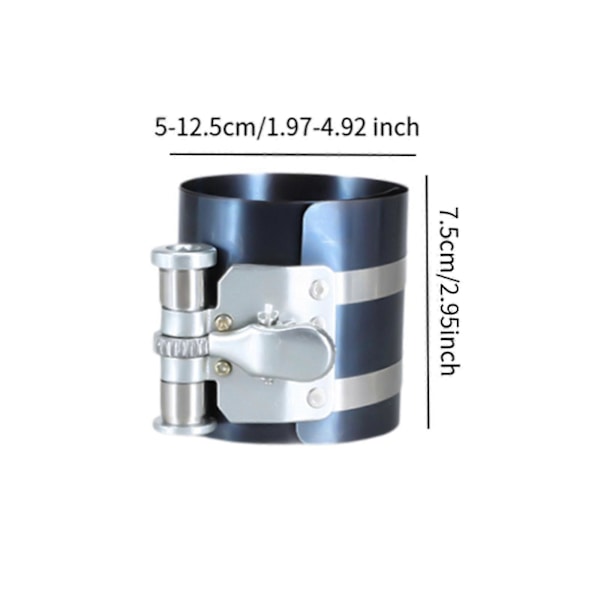 Stempelringskompressorer Universal Anti-tilbageløbsgear Tilbehør Justerbar - Højde 7,5 cm