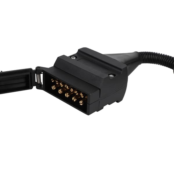 12 til 7-benet ABS AU Standard Trailer Stik Lastbil Stik Ledningsnet Adapter